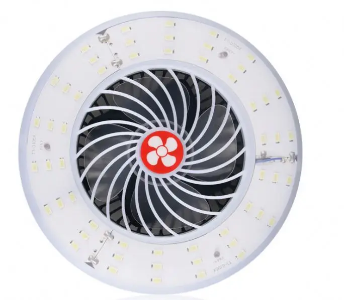 Outdoor Camping Light with Fan Tent LED Rechargeable Waterproof,luz de Camping multifuncion con ventilador Led recargable