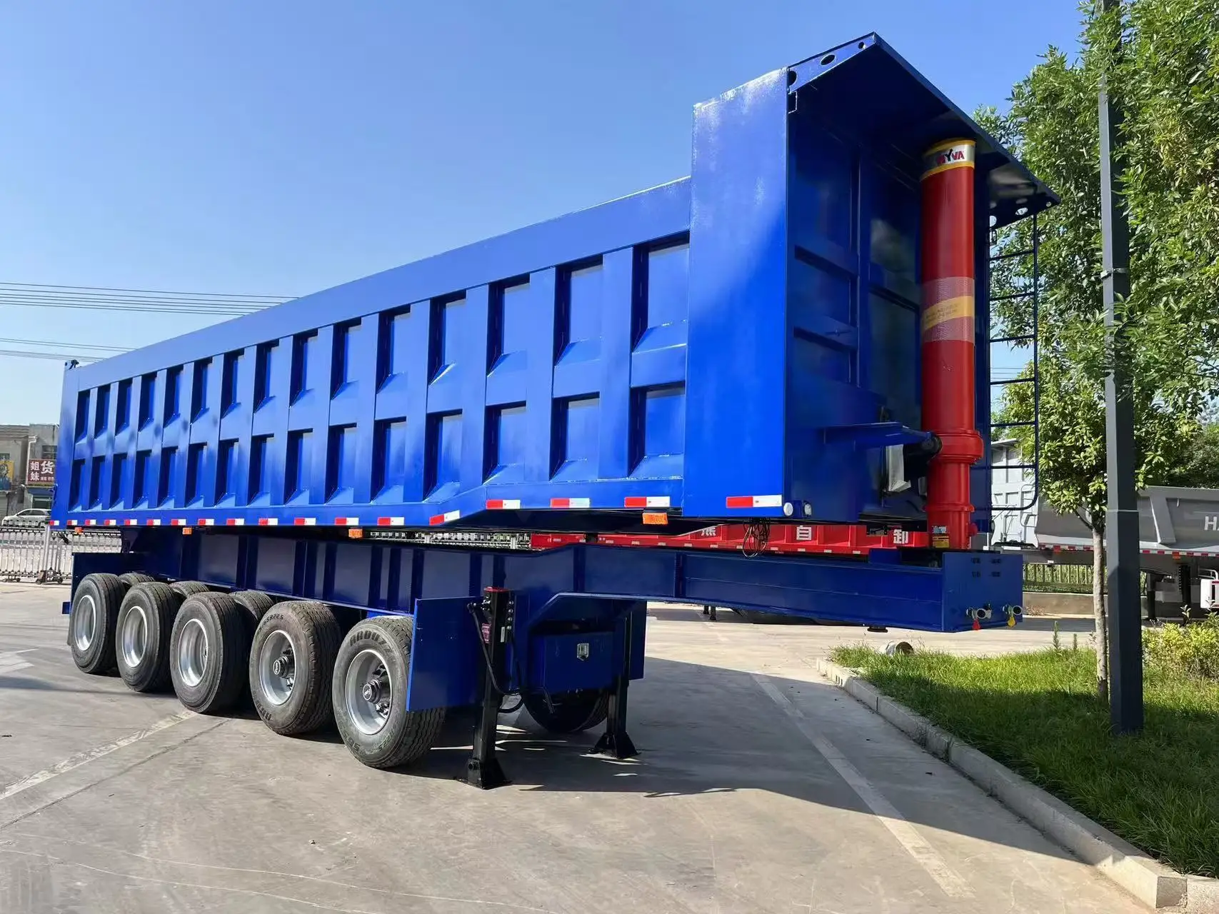 Can Be Customized One-To-One Large Tonnage Cargo Transport Dump Truck Semi-Trailer Truck