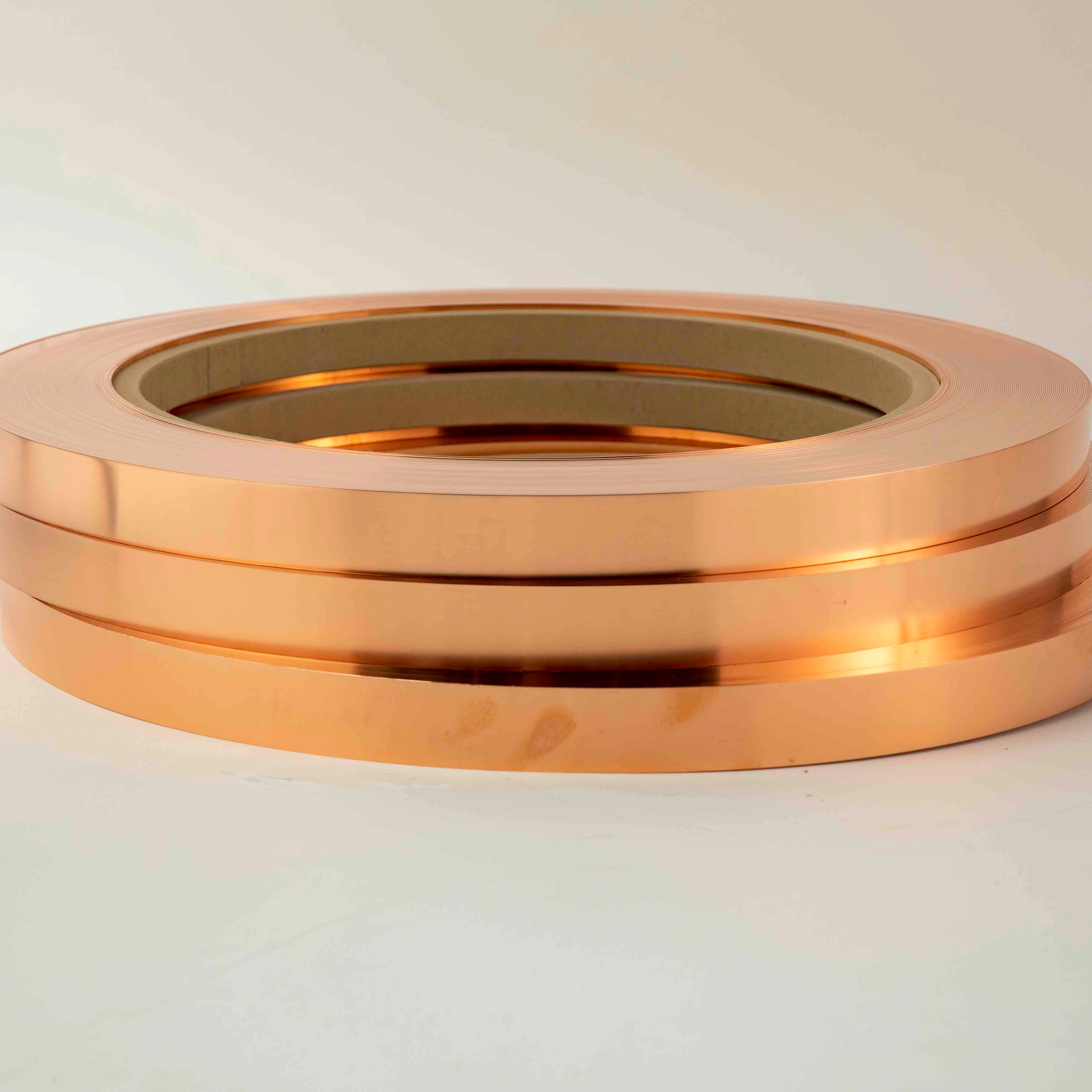 High Conductivity 99.99% Pure Copper Strips C1100 Copper Earthing strip T2 Copper strip coil for grounding