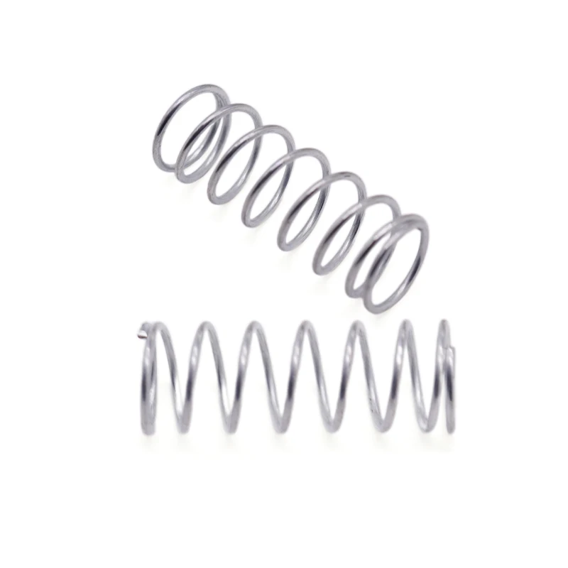 High Quality Metal Small Coil Spring Custom Pens And Pressing Bottle Buttons Products Stainless Steel Compression Springs