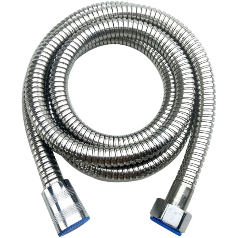 Wholesale 1.5m Extensible Stainless Steel Shower Hose PVC Material Modern Design Flexible EPDM Inner Tube Bathroom Accessories