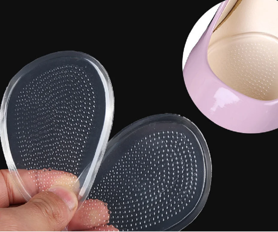 Ready to ship Medical Gel Forefoot Shoe Insole Metatarsal Pads Ball of Foot Cushions for Women High Heels to Pain Relief