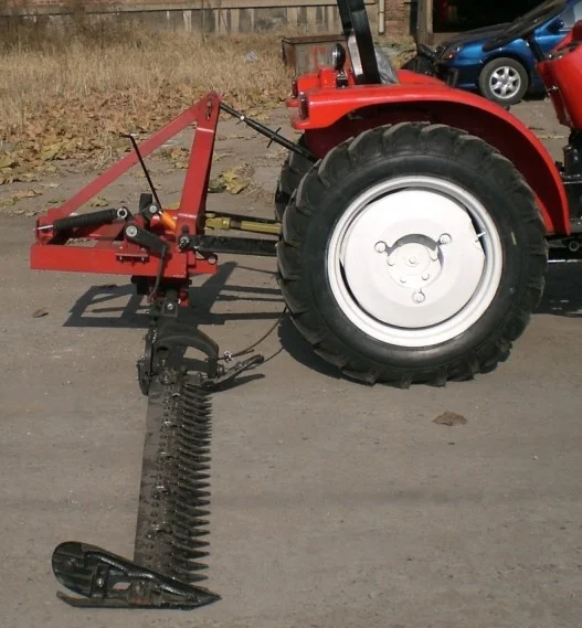 farm tractor mounted sickle bar mower