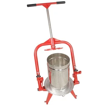 5 Gallons Stainless Steel Basket MacIntosh Apple Cider Press cold press juicer for wine making