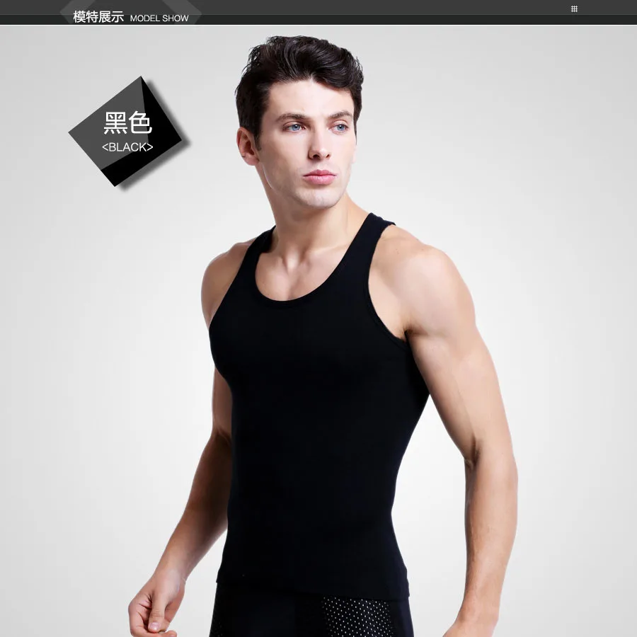 Оптовая продажа хлопковая дышащая удобная одежда однотонный цвет большие размеры приятный для кожи дышащий спортивный мужской