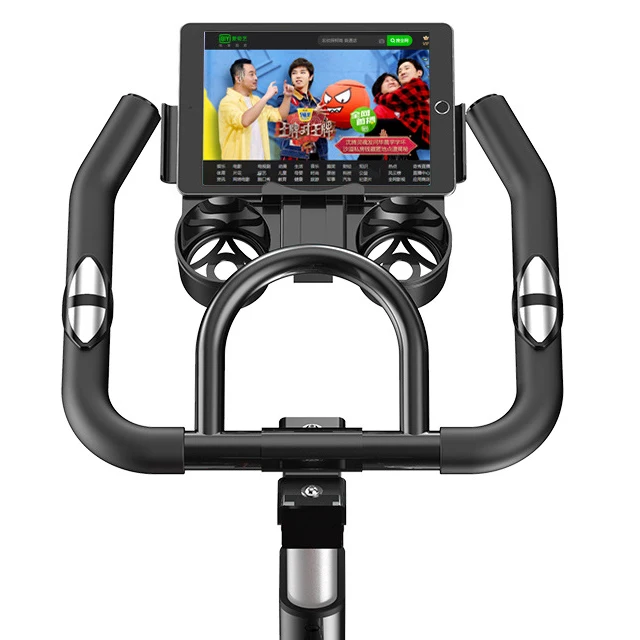 New Style Smart Magnetic Resistance Exercise Bike Rotation 20kg Flywheel For Home Gym With I-Pad Holder