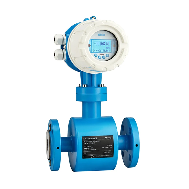 Top 10 Manufacturer DN40 electromagnetic flow meter supplier price magnetic flow transmitter