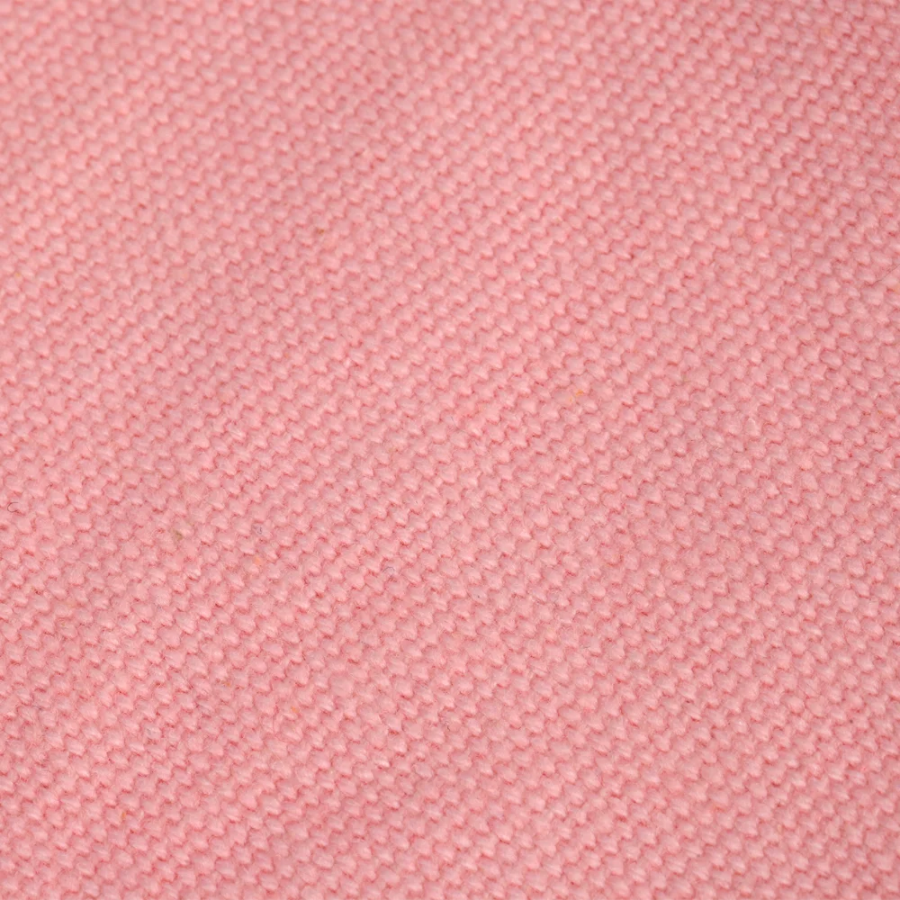 Custom Logo Printed Organic Small Cotton Canvas makeup bag