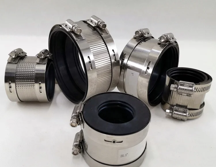 Stainless Steel Hose Clamp A Type Coupling 40-120mm 1.5'-12' Tube Clamp