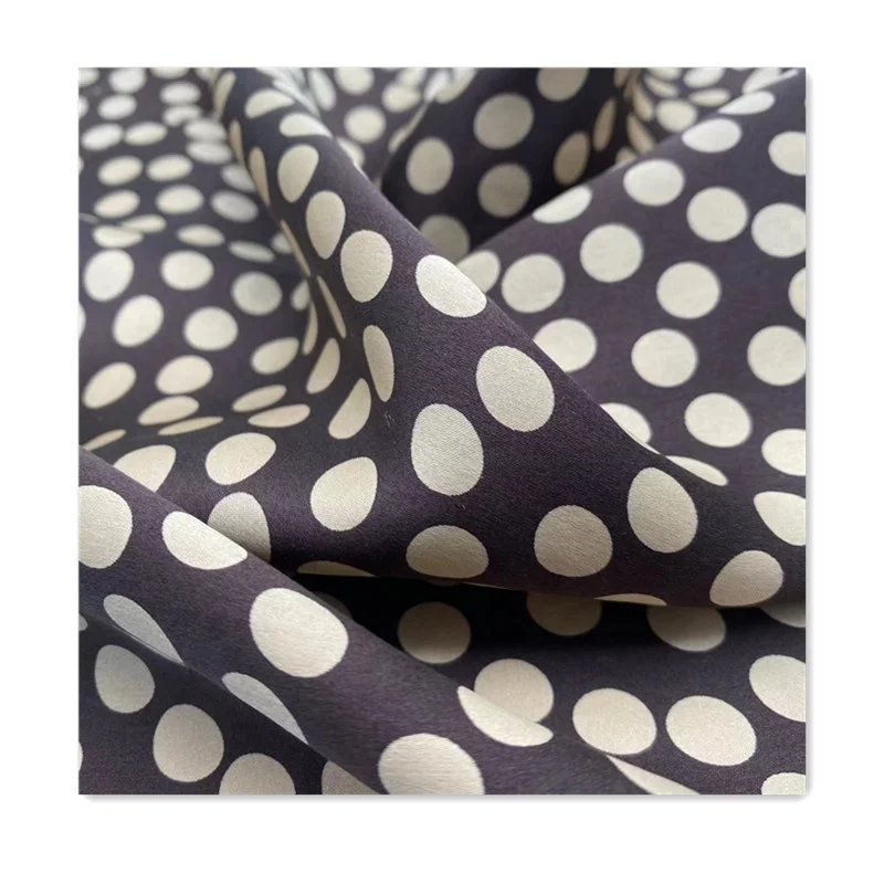 Oeko tex 100 Wholesale Custom Satin Silk Pure Natural Silk 25momme Charmeuse Fabric Women