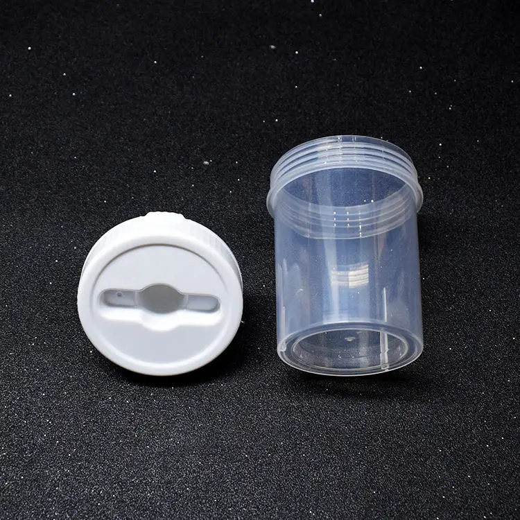 Factory 30ml 60ml pp Sterile Or Non Sterile Sample Cup With Screw Ccap Specimen Container