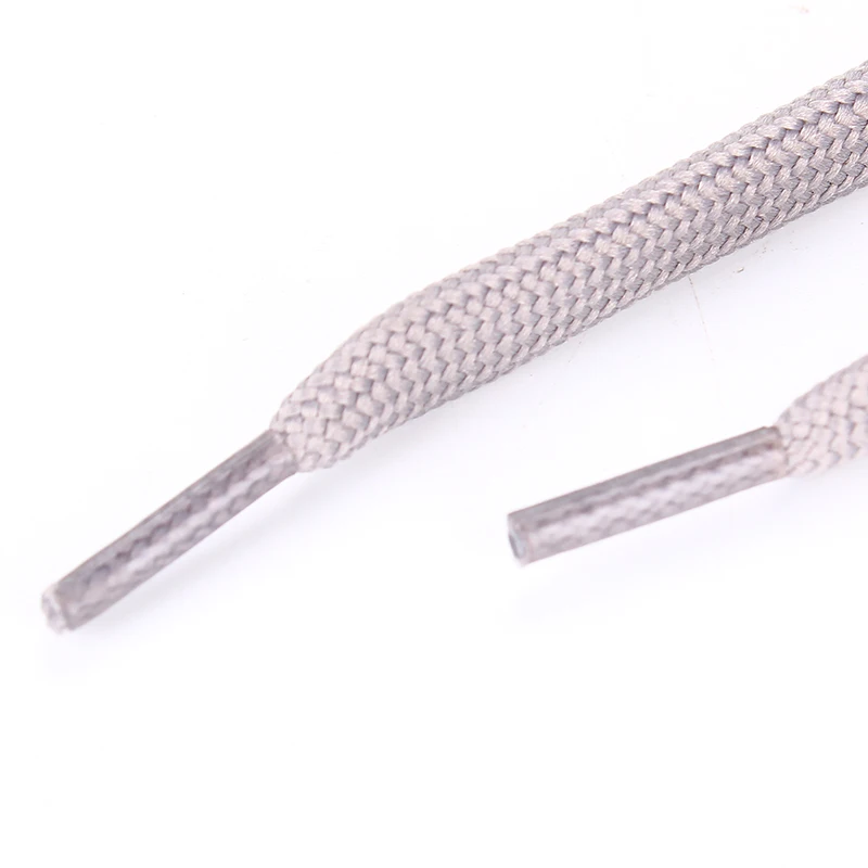 Круглые шнурки с заводским наконечником, толстые плоские толстые шнурки для обуви, широкие шнурки 2/5 дюйма