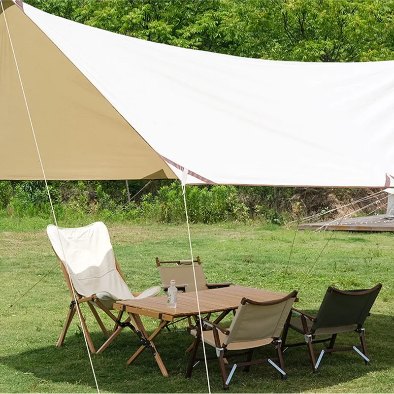 Best Selling Large Canopy Tent Outdoor Sunshade Rain Proof Portable Dew Camping Picnic Beach Canopy