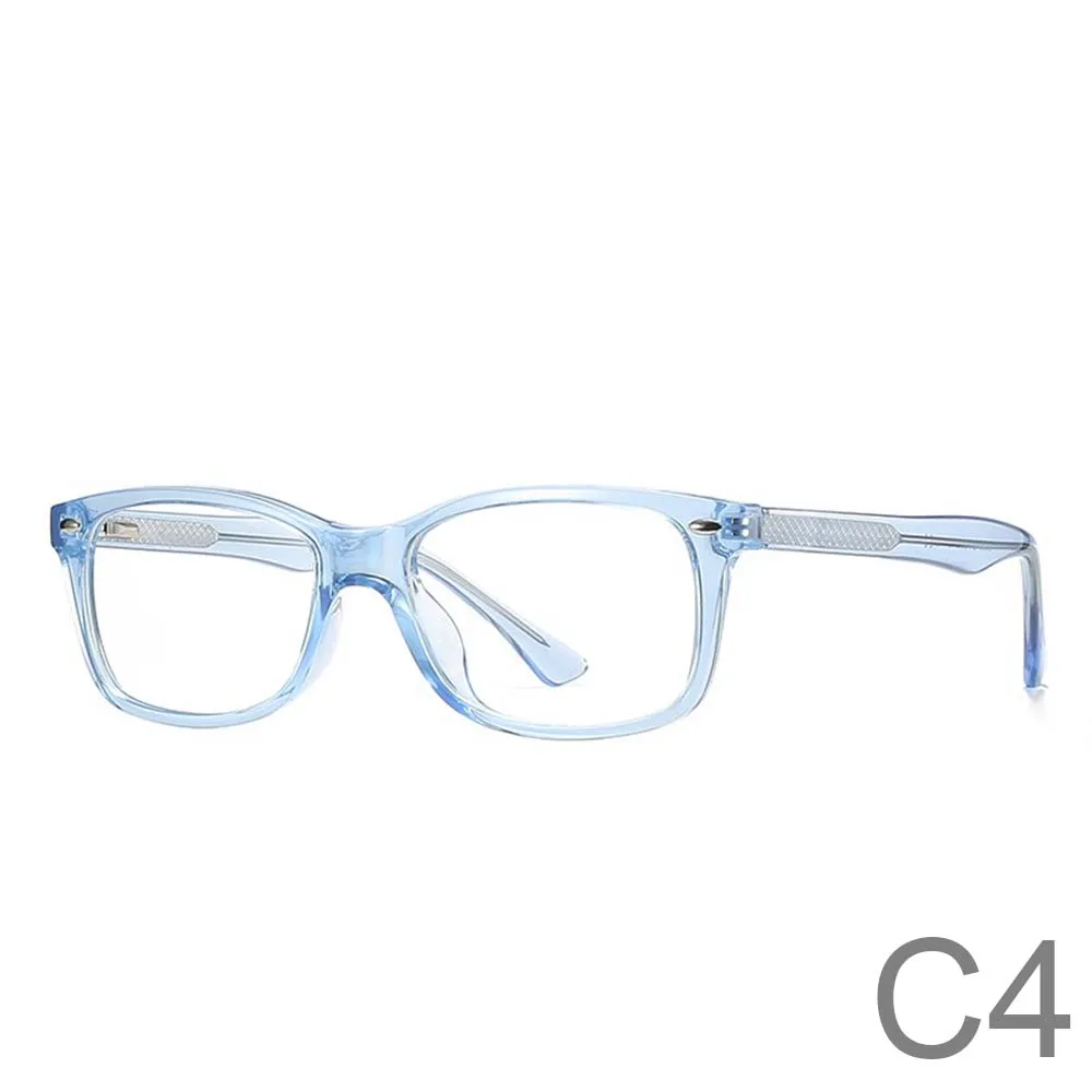 New trend large frame anti blue light glasses Transparent optical glasses frame for women men eyeglasses frames