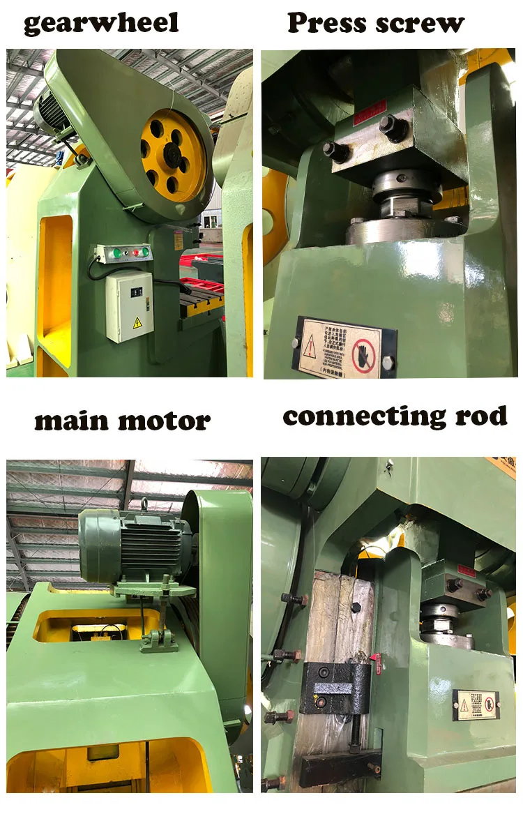 
Hot Sale scmt J23 CNC punching machine sheet metal perforating machine 