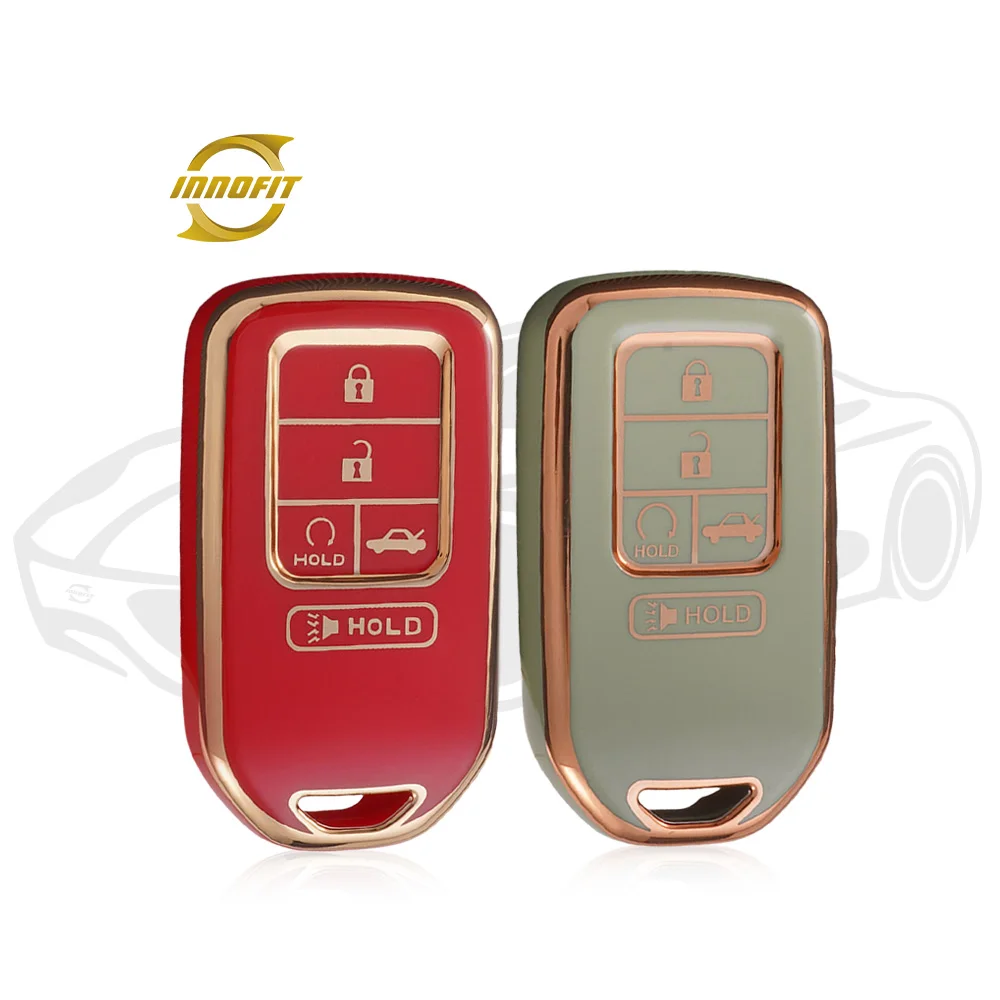 Innofit HOA6 Professional Wholesale Car Key Covers TPU For Honda Accord 5 Button Auto Supplies Hot Selling Good Quality