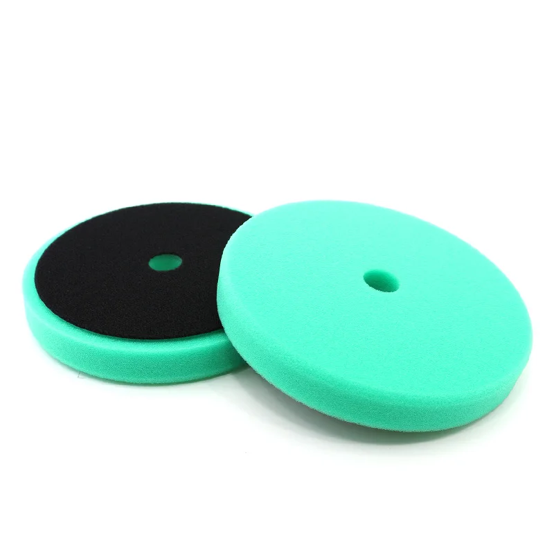 Hot Selling 6'' Green Cutting Foam Pad Car Detailing Buffing Polishing Sponge Pads