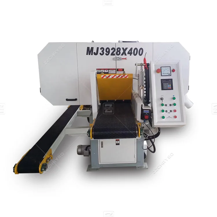 Hot Sale Heavy Duty Automatic Sawmill Square/Round Wood Log Cutting Band Saw