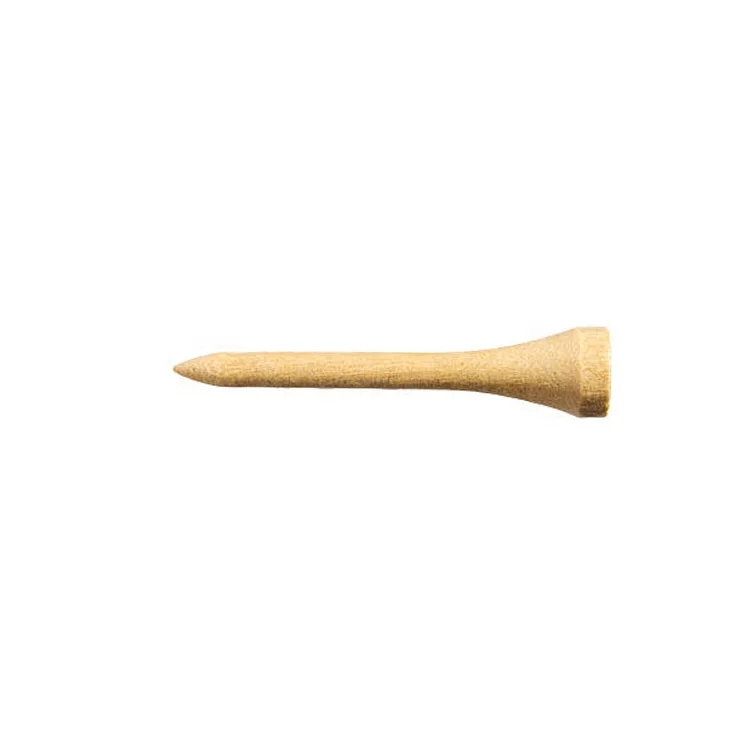 Custom golf wood tees white wooden accessories oem bulk high