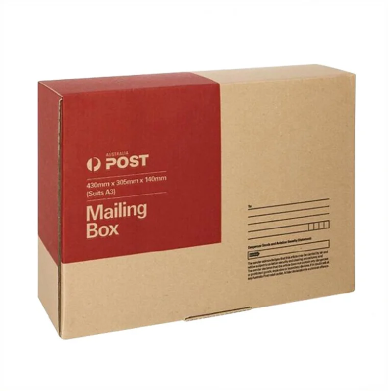 Customized small large shipping boxes custom logo printed free design DG