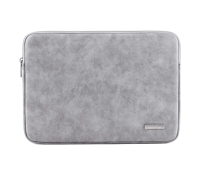 2020 hot selling office laptop sleeve bag leather laptop cover sleeve for 13/14/15 inches macbook