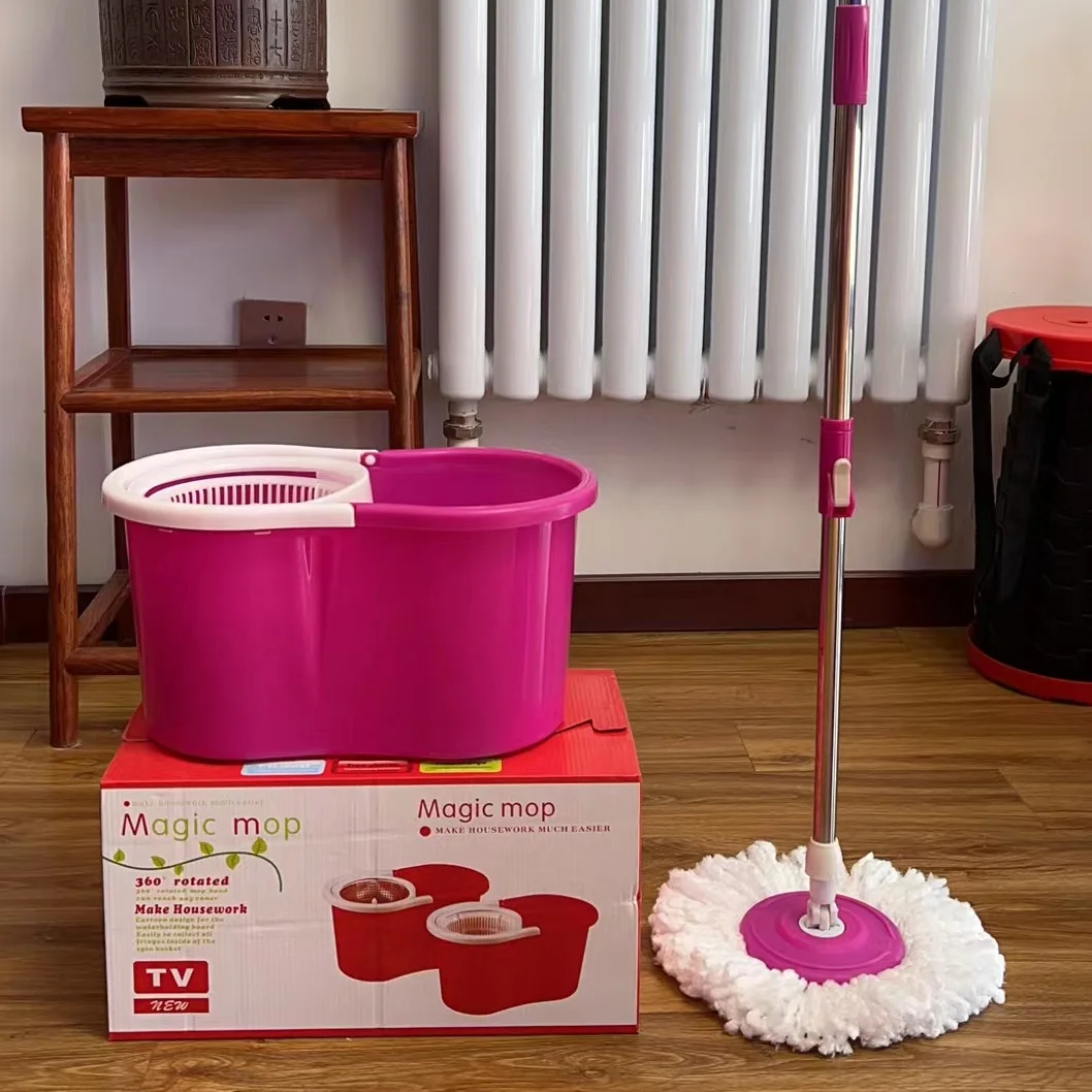 Швабра-ведро для мытья пола швабра из микрофибры вращающаяся 360