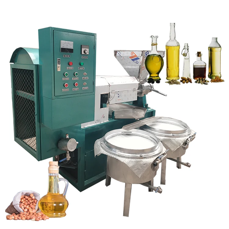 Mustard Peanut Pressing Diesel Cold Neem Coconut Hazelnut Grape Seed Chili Baobab Oil Press Machine