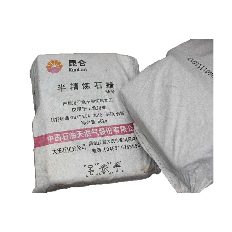 Paraffin Wax Fully/Semi Refined CAS No. 8002-74-2