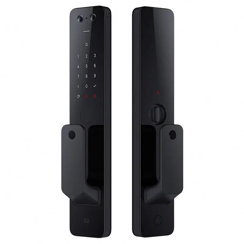 XiaomihomeAutomatic Smart Door Lock Pro Mijia APP Mi Homekit Password Nfc Unlock Biometric Fingerprint Lock With Camera Doorbell