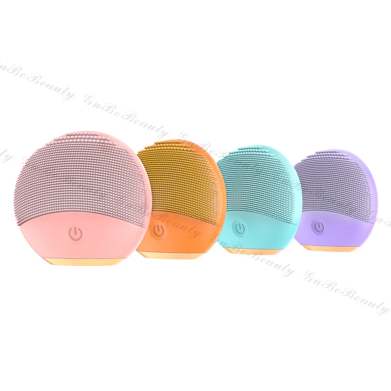 Gubebeauty high-quality latest design facial cleansing brush modern facial brush cleanser to pore clean for homeuse with FCC&CE
