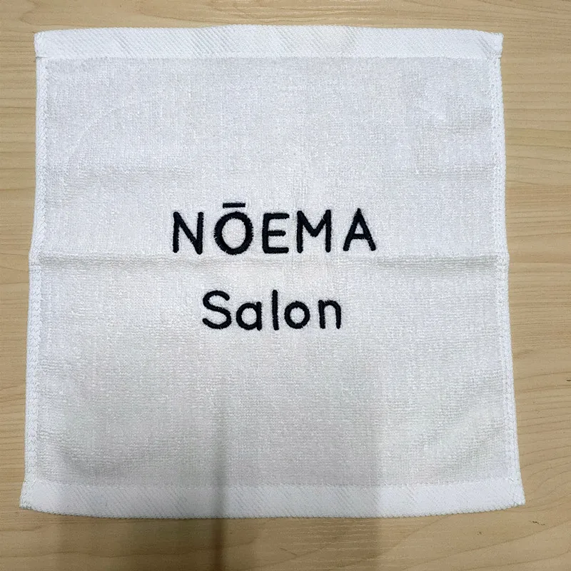 Factory luxury 5 star hotel washcloth 100% Cotton White Small Square Face Towel for hotel