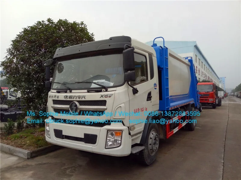 Brand New China Compactor Garbage truck garbage compactor recycling truck for sale in Dubai