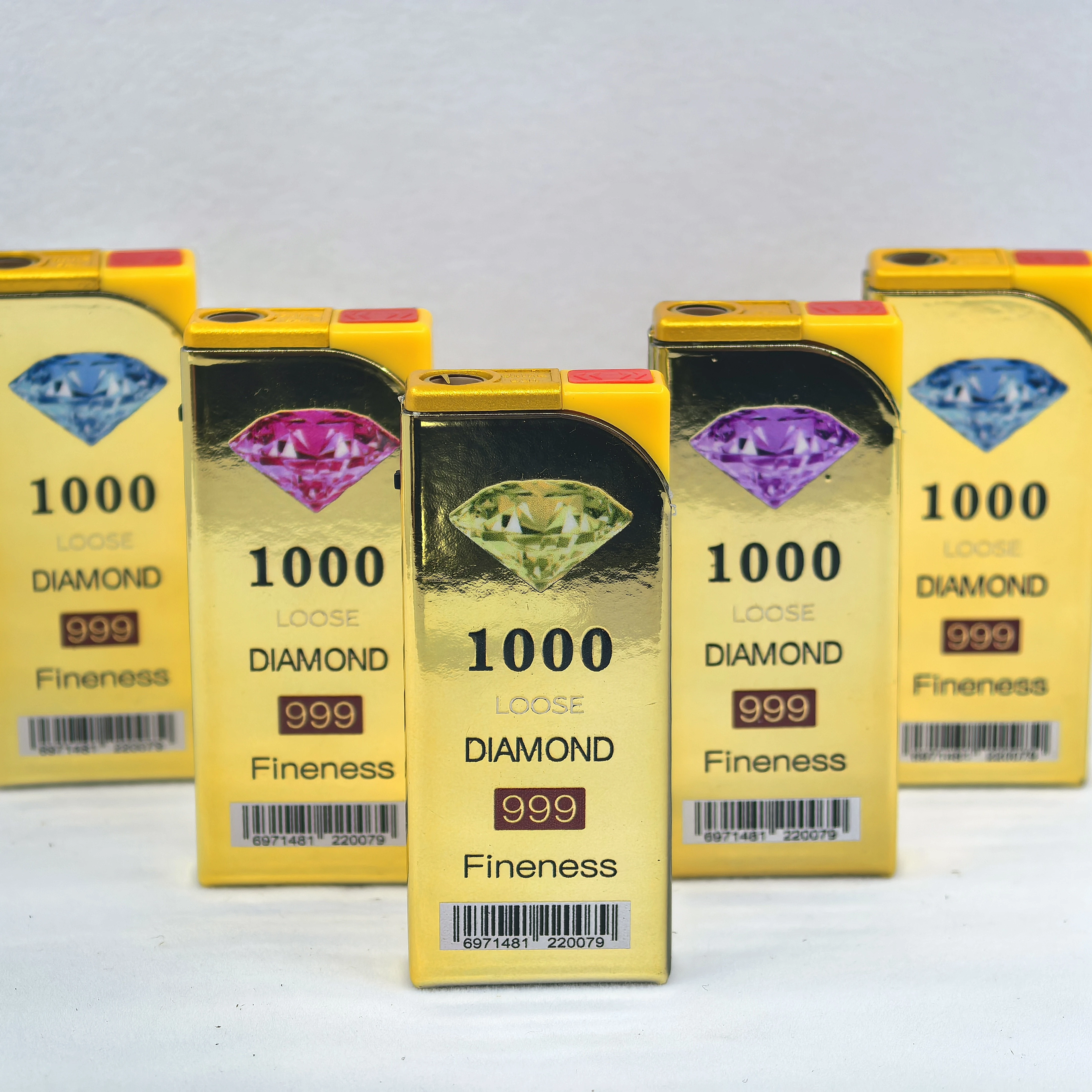 Металлическая крышка Электрический бутановый факел зажигалка с пламенем