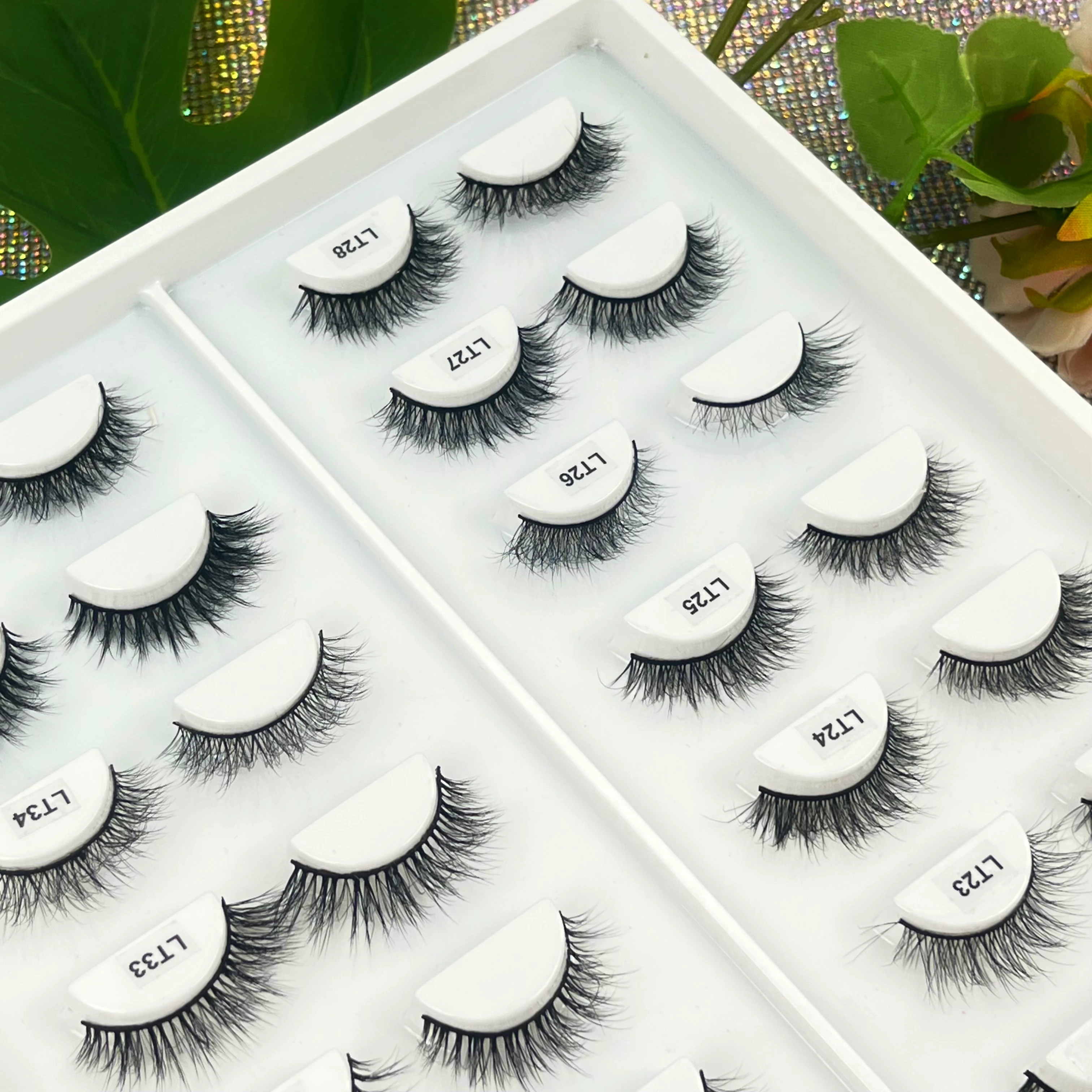 3D mink eyelashes vendor Bridal eye lashes individual latex free waterproof eyelashes natural look lash