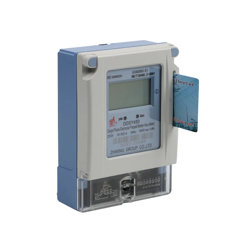 More than 20 years Supply DDSY450 Prepaid Digital Electronic Power Watt Hour Meter With CE & ROHS