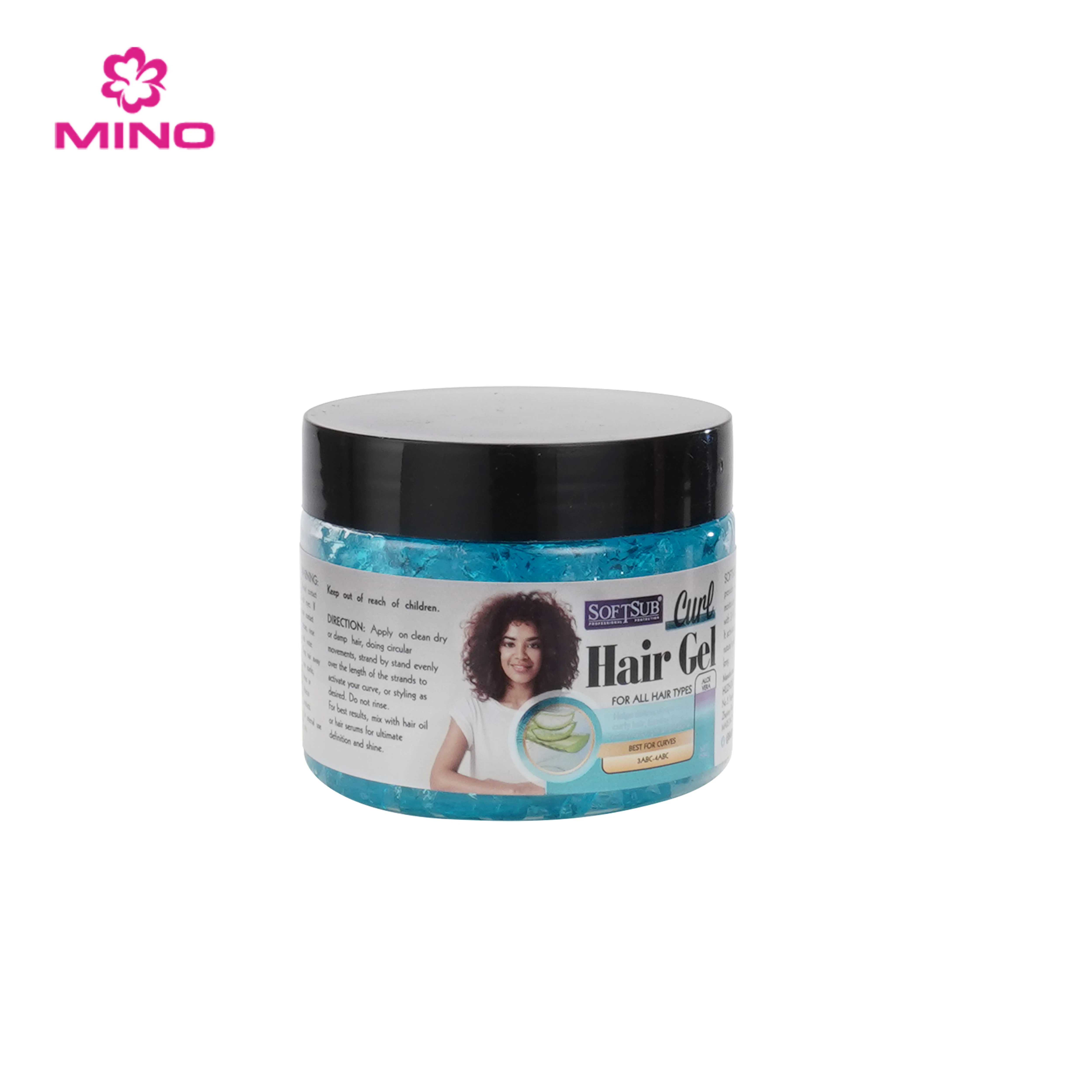 Водонепроницаемый гель для черных волос