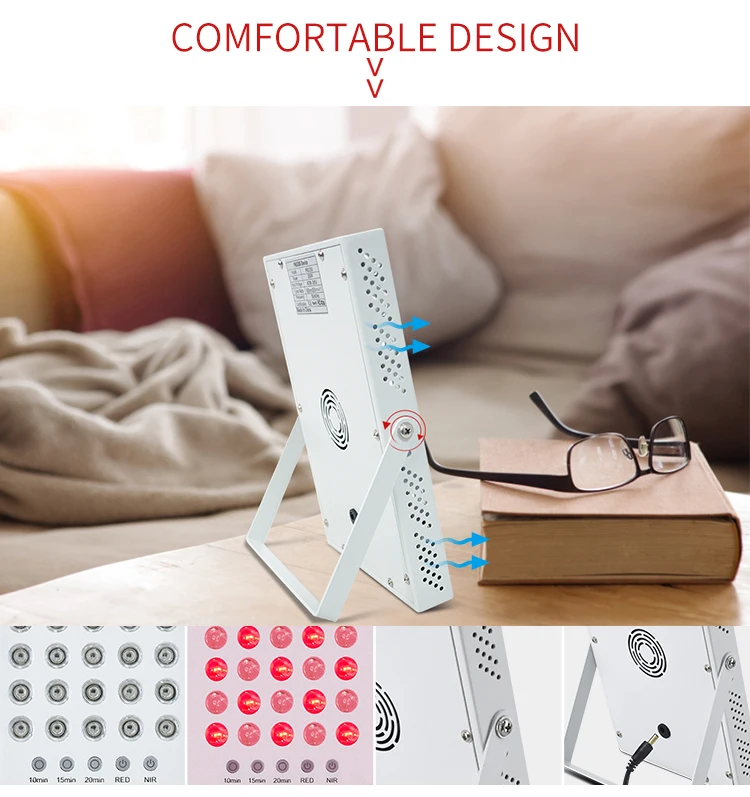 2022 Light Therapy Device Hot Selling Handheld 660nm 850nm  Gift Box Face Neck Body red light therapy