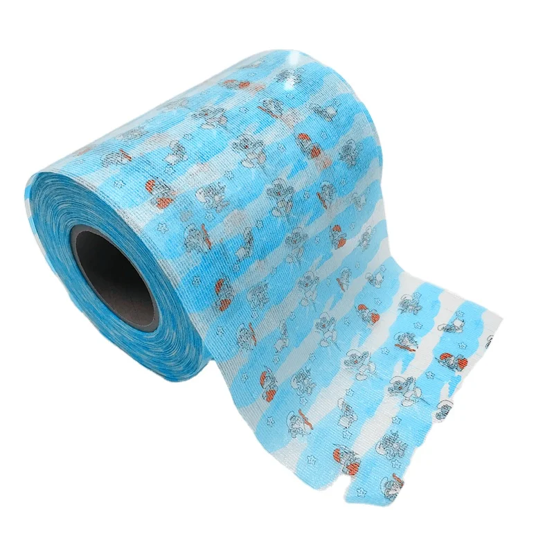 Sunree frontal tape soft diaper fastener frontal tape for Adult Baby diapers raw materials loop and hook front tape of diaper