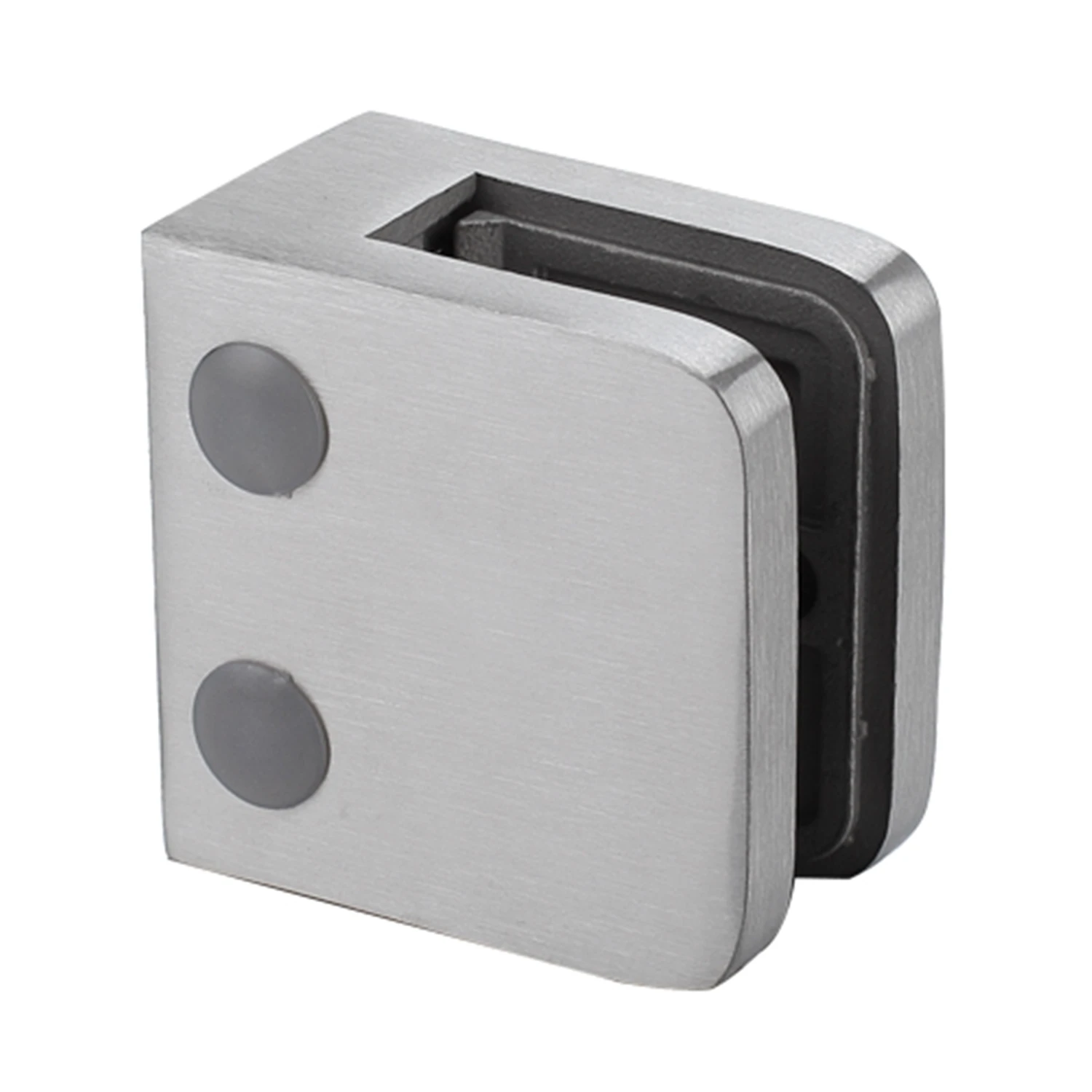 Hot Sale SS304 Stainless Steel Glass Square Glass Clamp stair railing clamp stairs balustrade fitting