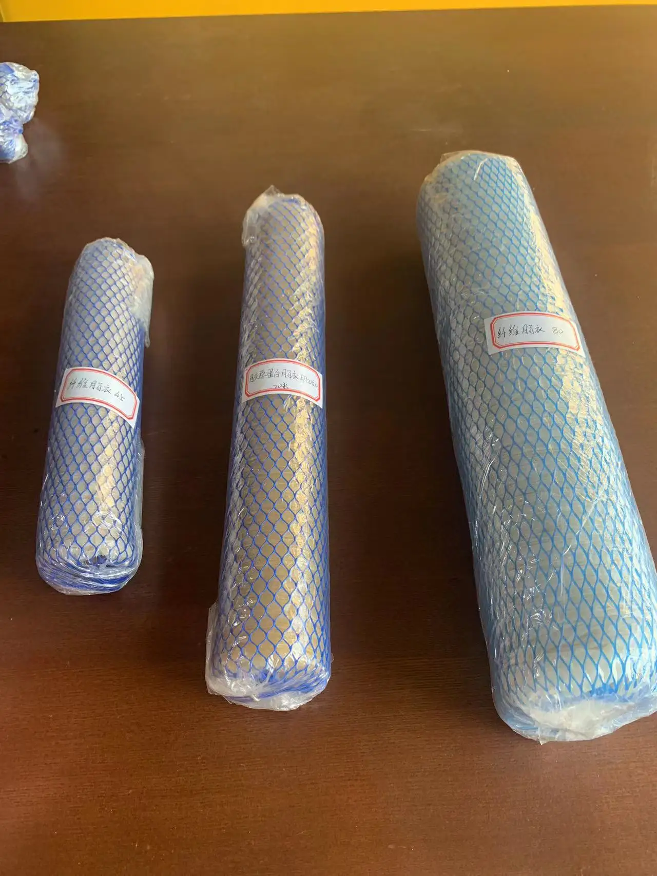 High Performance Peelability Mortadella Chicken Casing Sausage Open End Fibrous Casings With Multiple Functions Halal