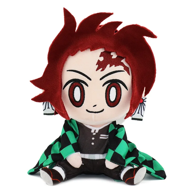 Фигурка аниме «Убийца демонов» Kimetsu No Yaiba Kamado Tanjirou Nezuko Zenitsu Kyoujurou фигурка плюшевая детская игрушка подарок 20 см