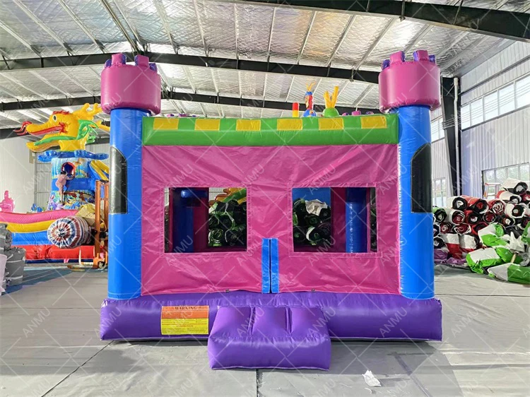 Kids party rental equipment inflatables toys bouncer amusement bounce house jumping castle for sale