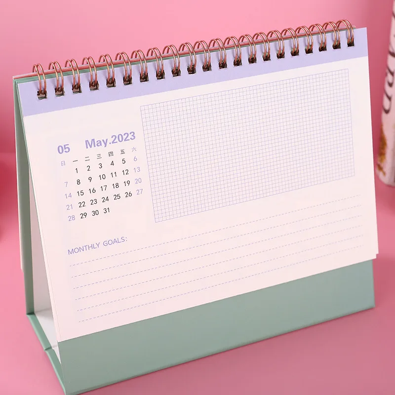 Custom with Desk Calendar Table Calendar 2022-2023