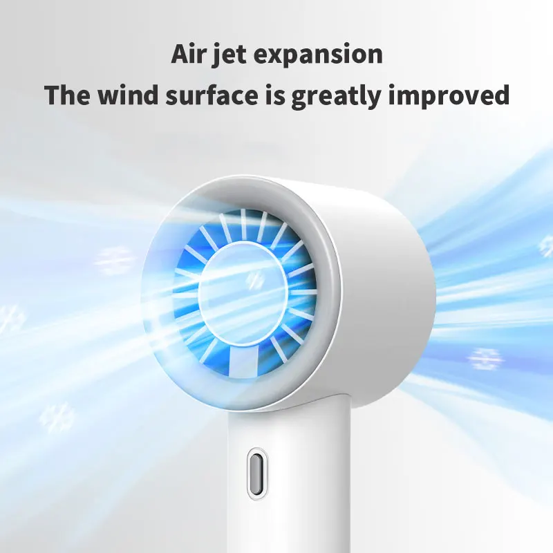 Hot Sales 3 Speed Handheld Portable Electric Fan Summer Air Cooling Outdoor Rechargeable Personal Mini Hand Fan