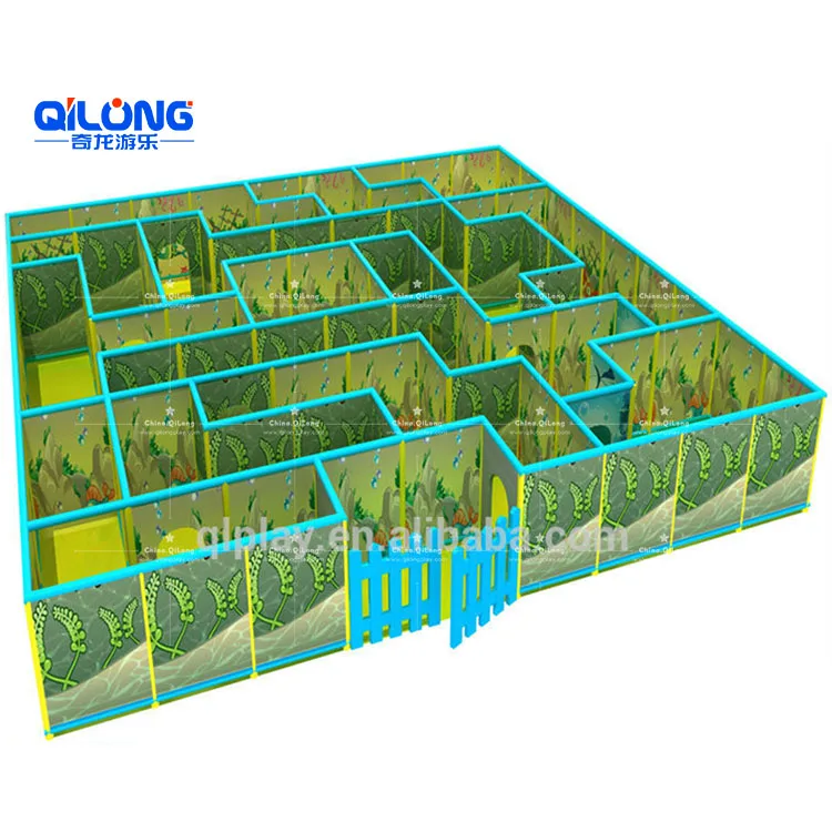 Children Commercial Indoor Playground Part Indoor Soft Labyrinth For Sales, Amusement Park Equipment Amazing Maze