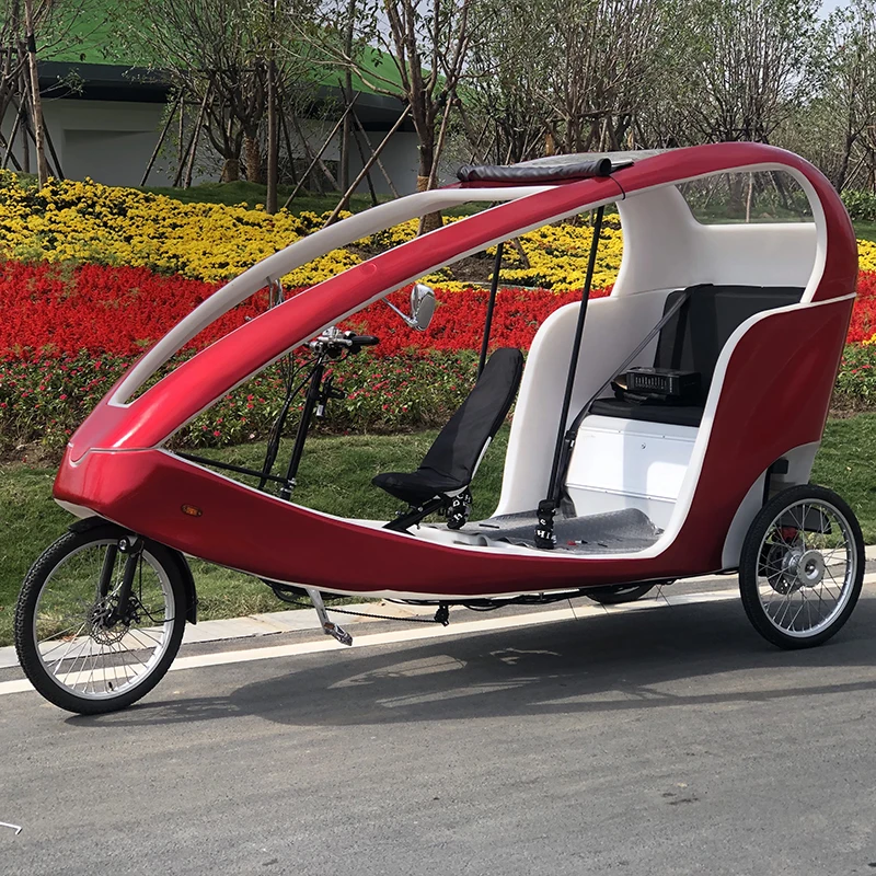 1000watt Motorized Driving Type Taxi Electric Rickshaw Pedicab