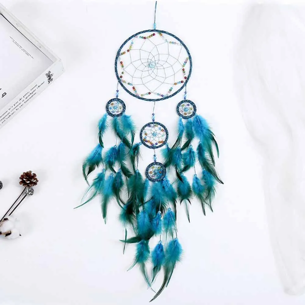 
Dream Catcher Green Blue Boys Girls Children Dream catcher Birthday Gift Decor 