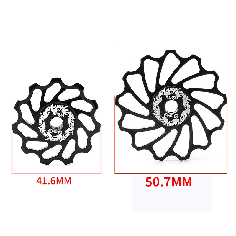 MUQZI MTB Bicycle Guide Wheel 11T 13T Derailleur Pulleys CNC Pulley Jockey Wheel