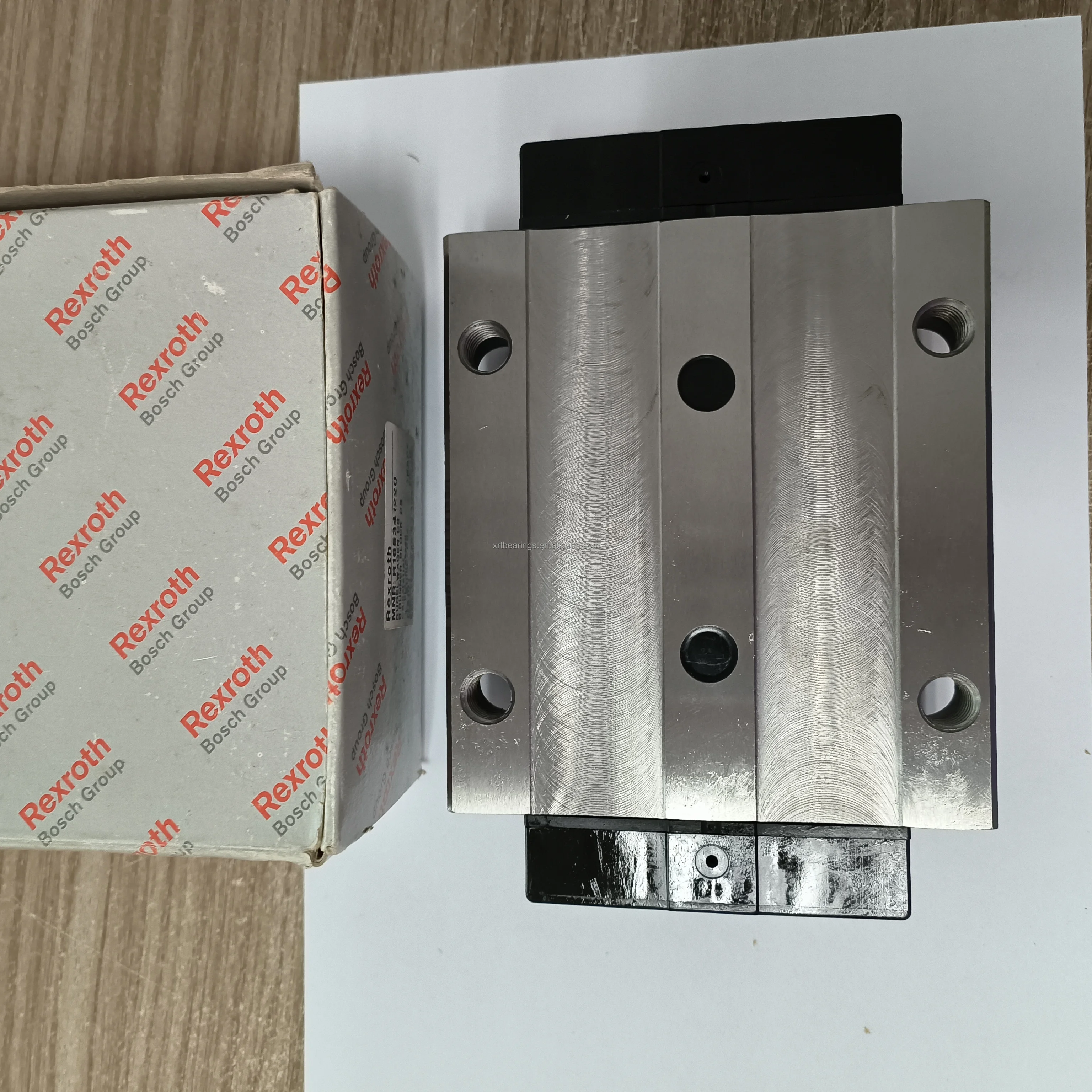 Rexroth Rail Linear Guides R165341220 CNC Machine and Routers Linear Guideway Block R1653 412 20