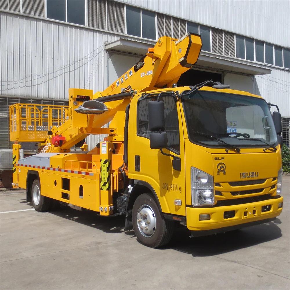New vehicle Dongfeng 4x2 High altitude operation truck 36M aerial work platform truck